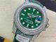 Swiss Quality Iced Out Rolex Submariner Limited Edition Watch Green Dial (3)_th.jpg